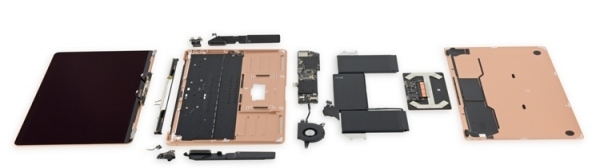 Что скрывает MacBook Air: новый ноутбук Apple препарирован"