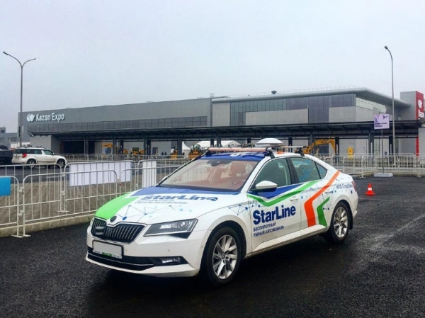 Российский робомобиль StarLine проехал 2500 км от Санкт-Петербурга до Казани"