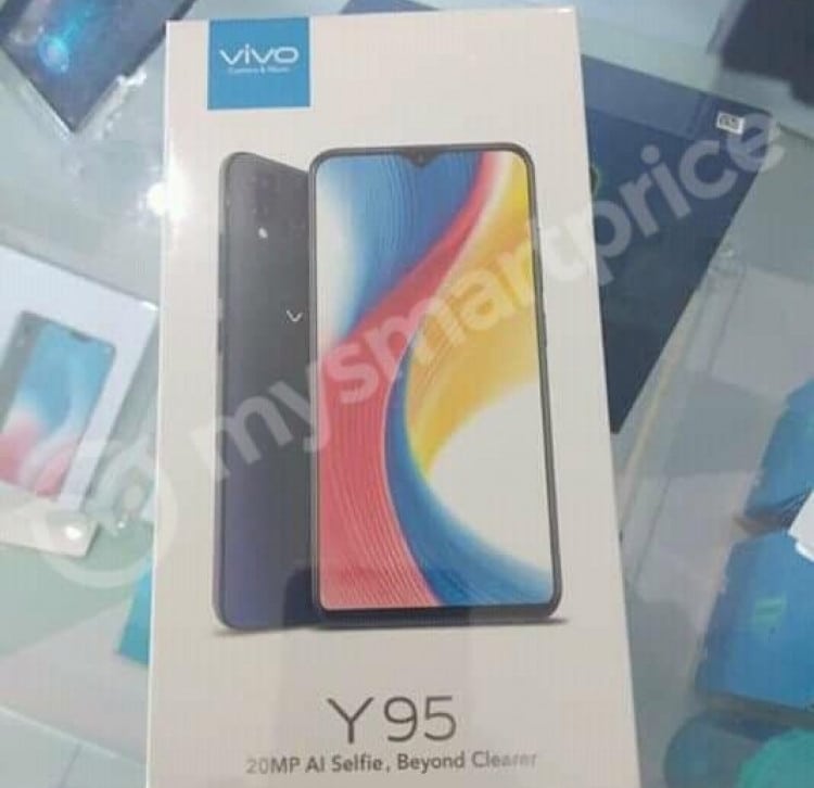 Смартфон Vivo Y95 показался в бенчмарке и на промо-изображениях"