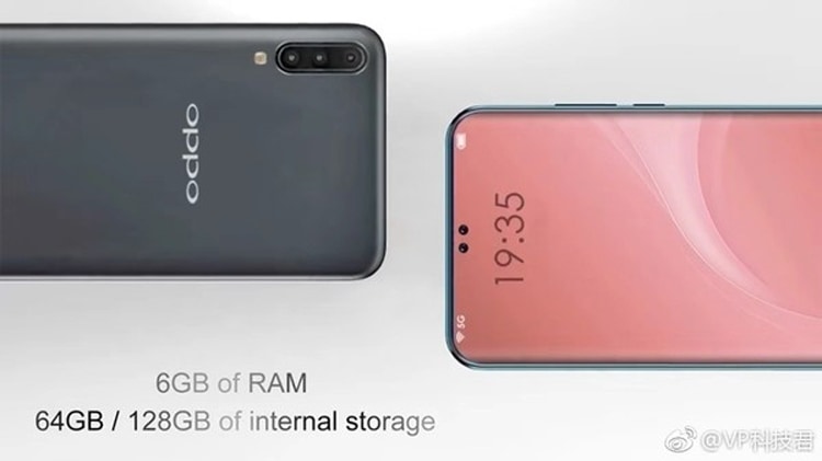 Смартфон OPPO R19 может получить двойную экранную селфи-камеру"