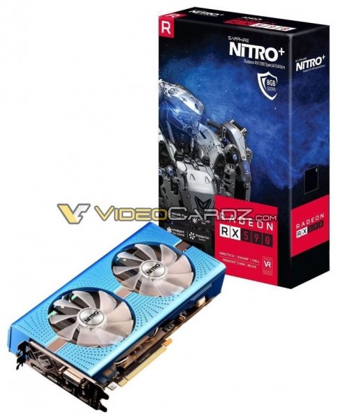 Видеокарта Sapphire Radeon RX 590 Nitro+ Special Edition в фотографиях"