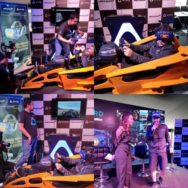 Шлем HTC Vive Pro McLaren Edition для поклонников Формула 1 обойдётся в $1550"