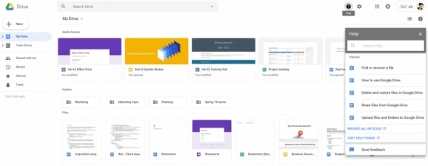 Google переработала Drive в соответствии с новым дизайном Gmail"