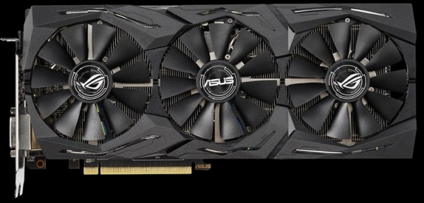 ASUS представила видеокарту ROG Strix Radeon RX 590"