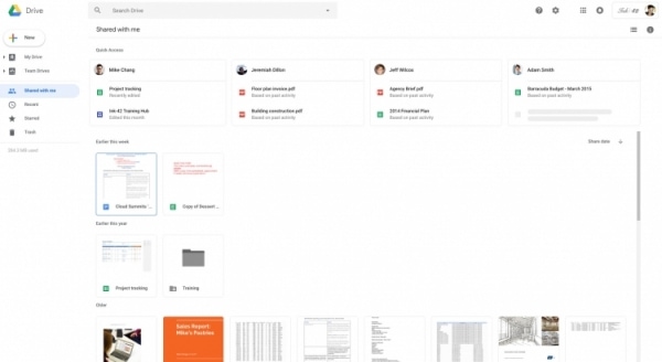 Google переработала Drive в соответствии с новым дизайном Gmail"