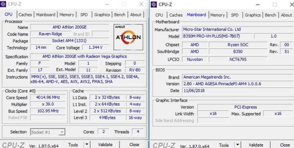 Процессор AMD Athlon 200GE всё-таки поддаётся разгону"