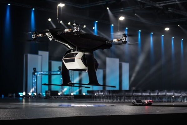 Видео дня: прототип летающего такси Audi, Airbus и Italdesign"