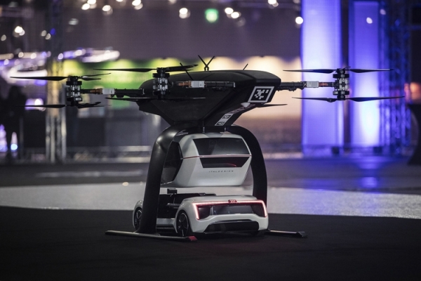 Видео дня: прототип летающего такси Audi, Airbus и Italdesign"