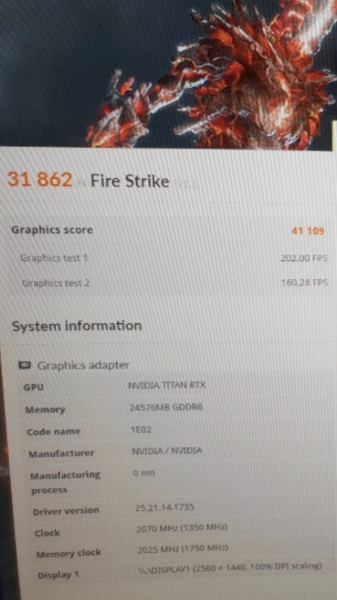  Появились первые результаты тестов видеокарты Nvidia Titan RTX за 221 тысячу рублей 