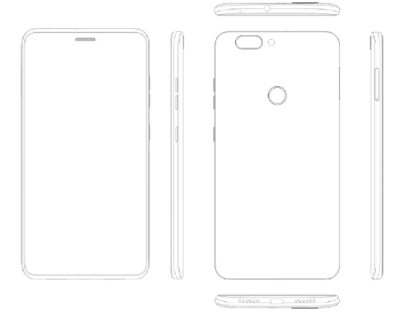 Смартфоны ZTE могут получить экран с отверстием для динамика"