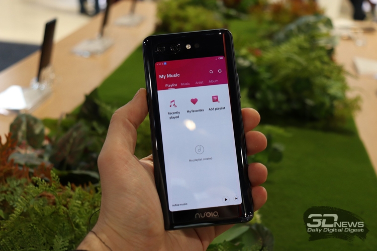 CES 2019: Смартфон с двумя дисплеями Nubia X"