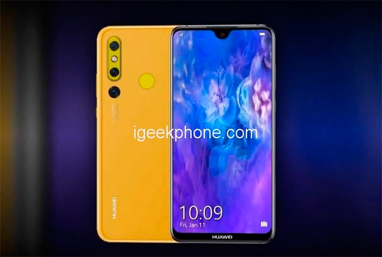 Huawei Nova 4E вместо отверстия в дисплее получит каплевидный вырез"