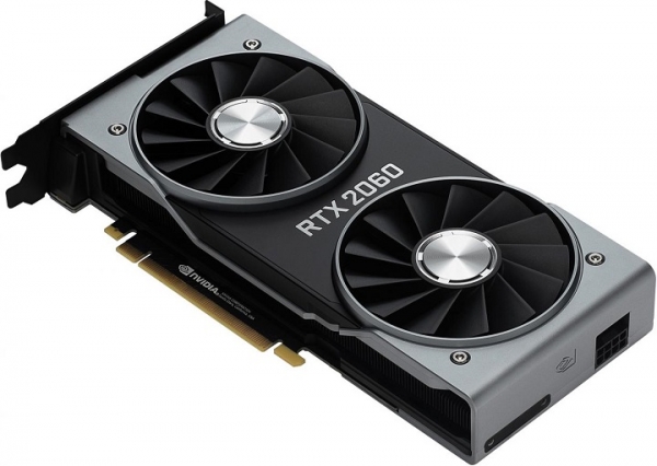  Анонсирована видеокарта Nvidia RTX 2060 за $350. На 60 % мощнее в играх, чем GTX 1060 