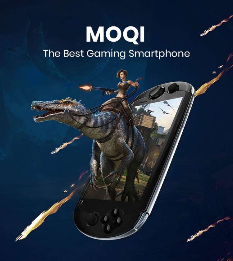 MOQI: гибрид смартфона и портативной игровой консоли"
