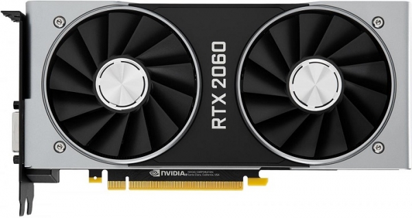  Анонсирована видеокарта Nvidia RTX 2060 за $350. На 60 % мощнее в играх, чем GTX 1060 