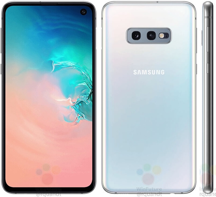 Утечка официальных рендеров Galaxy S10E, самого доступного флагмана Samsung"
