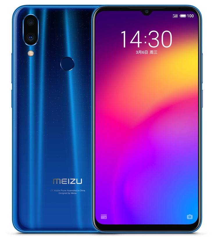 48-Мп камера, экран Full HD+ и ёмкая батарея: представлен смартфон Meizu Note 9"