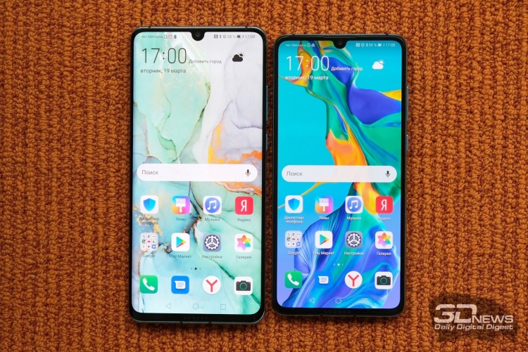 Huawei представила новые флагманы в лице P30 и P30 Pro"