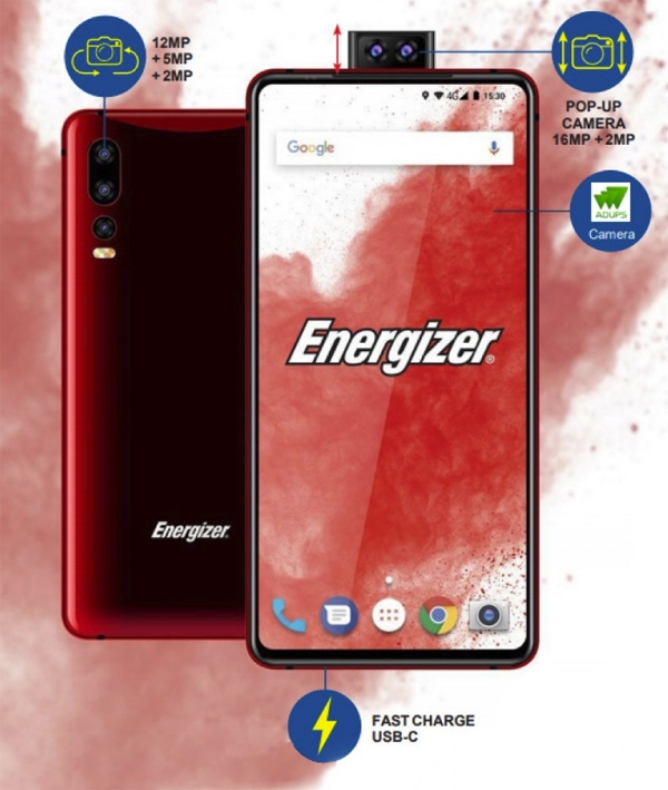 Energizer Ultimate: смартфоны с двойной выдвижной селфи-камерой"