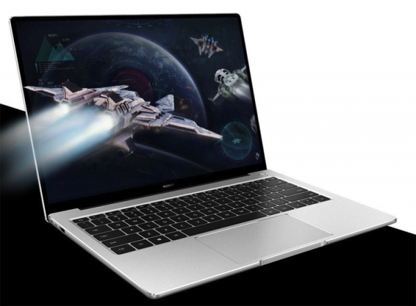 Экран ноутбука Huawei MateBook 14 занимает 90 % площади крышки"