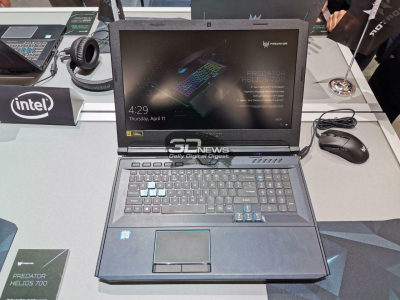 Acer представила обновлённые игровые ноутбуки Predator Helios 700 и 300"