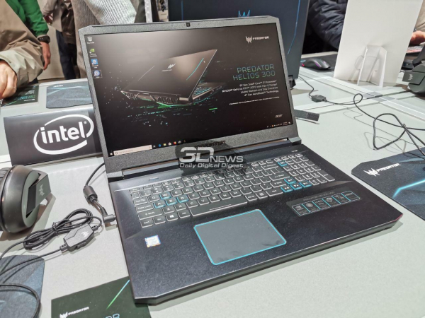 Acer представила обновлённые игровые ноутбуки Predator Helios 700 и 300"