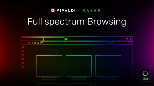 Vivaldi 2.5 научили управлять подсветкой Razer Chroma"