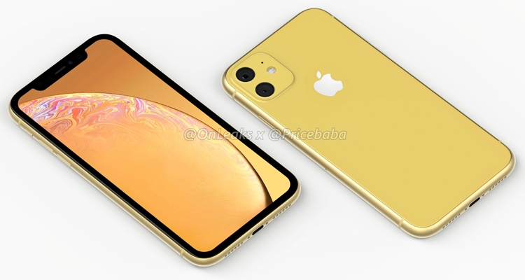 Концепт-рендеры и видео смартфона iPhone XR 2019"