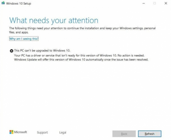 Обновление Windows 10 May 2019 Update заблокировано для некоторых ПК"