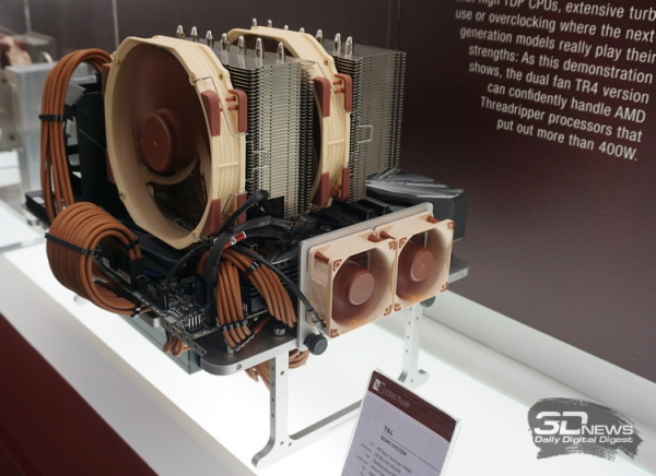 Computex 2019: Noctua показала полуторакилограммовый пассивный кулер и не только"