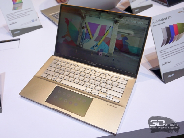 Computex 2019: ASUS представила обновлённые VivoBook S14 и S15 с тачпадом ScreenPad 2.0"