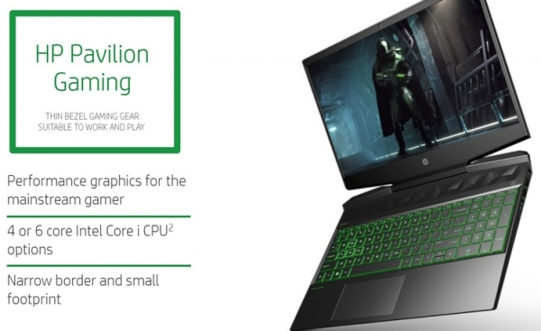 HP Pavilion Gaming 15 и 17: игровые ноутбуки начального уровня стоимостью от $800"