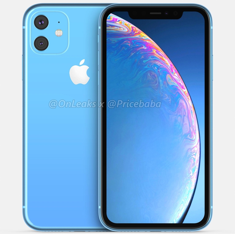 Концепт-рендеры и видео смартфона iPhone XR 2019"
