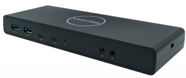 Док-станция VisionTek VT4500 допускает подключение двух 4К-мониторов"