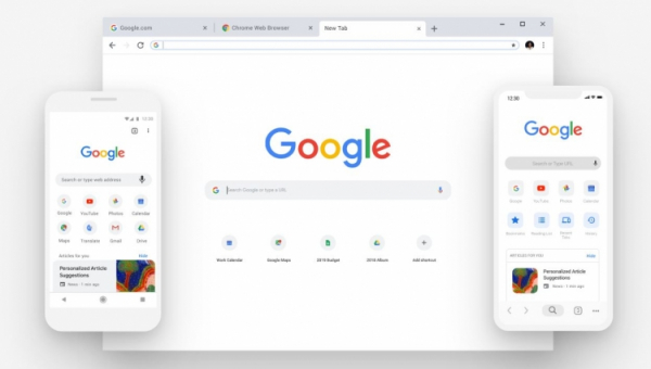 Разработчики Google Chrome копируют дизайн нового Microsoft Edge"