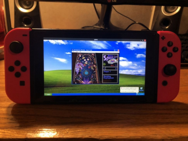 На Nintendo Switch запустили Windows XP"