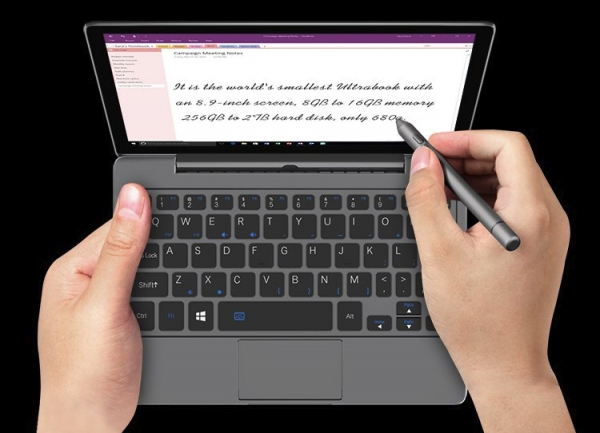 GPD Pocket 2 Max: мини-ноутбук с 8,9-дюймовым дисплеем по цене от $529"
