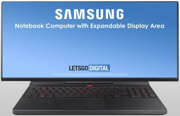 В Samsung изобрели игровой ноутбук с «расширяющимся» дисплеем"