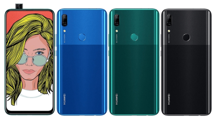 Смартфон Huawei P smart Z с выдвижной селфи-камерой появится в России 10 июня"