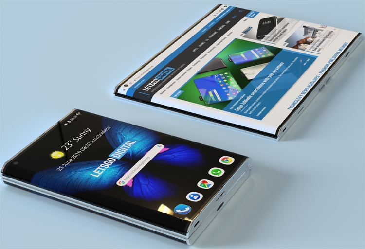 Samsung проектирует смартфон с гибким закруглённым дисплеем"
