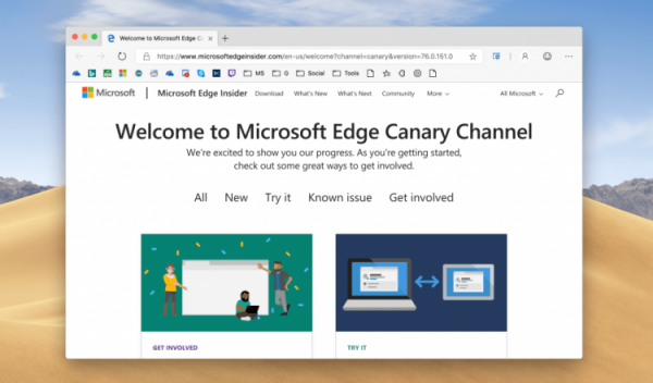 В&nbsp;Microsoft Edge теперь можно принудительно настраивать тему оформления"