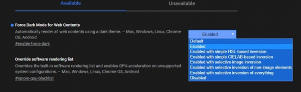 В новом Chrome появился режим, который «затемнит» любой сайт"