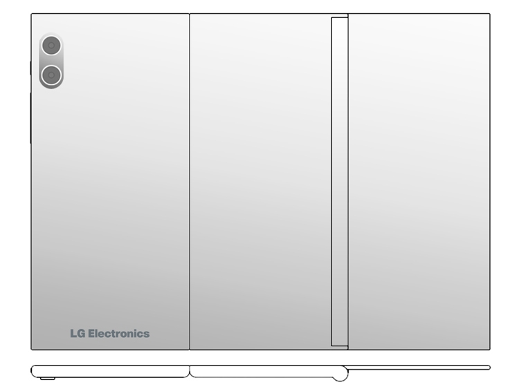 LG создаёт смартфон двойного складывания Z-Fold"