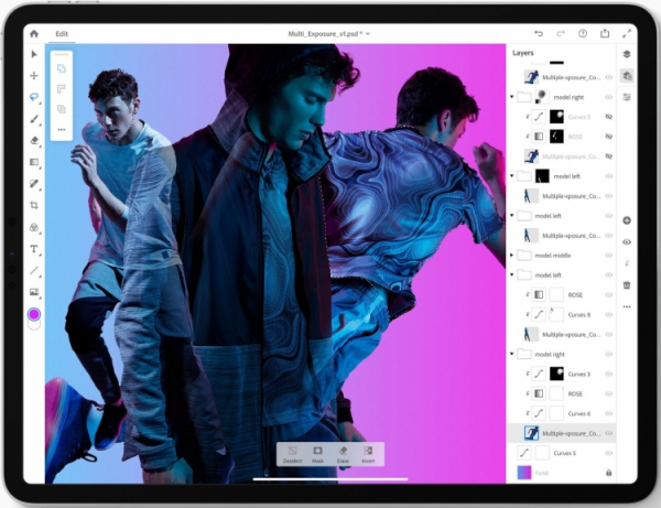 Массу недостающих функций Photoshop для iPad получит после запуска"