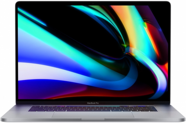 MacBook Pro 16" одновременно может выводить изображение на 2 дисплея 6K, четыре 4K или один 5K и три 4K"