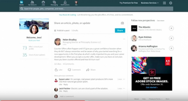 Подход Microsoft: компания закроет своё приложение LinkedIn для Windows 10 в пользу iOS и Android"