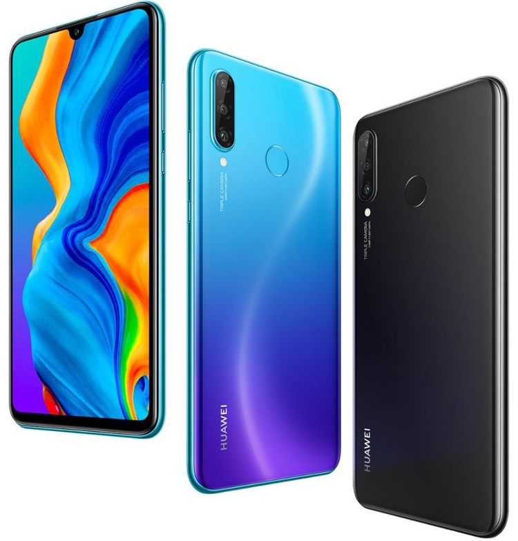 Huawei P30 Lite: смартфон-середнячок с четырьмя камерами и экраном Full HD+"