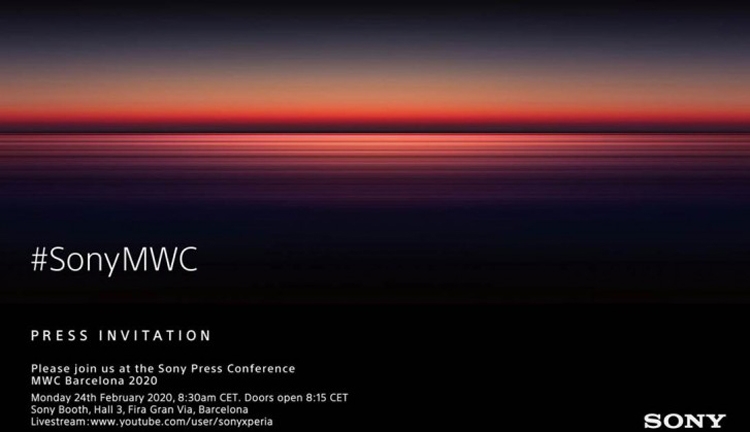 Sony наметила презентацию новых смартфонов Xperia на первый день MWC 2020"