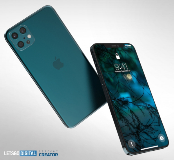 Качественные рендеры демонстрируют дизайн смартфонов iPhone 12"
