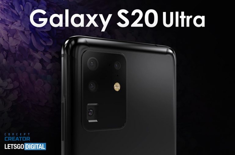 Смартфон Samsung Galaxy S20 Ultra 5G позирует на качественных концепт-рендерах"